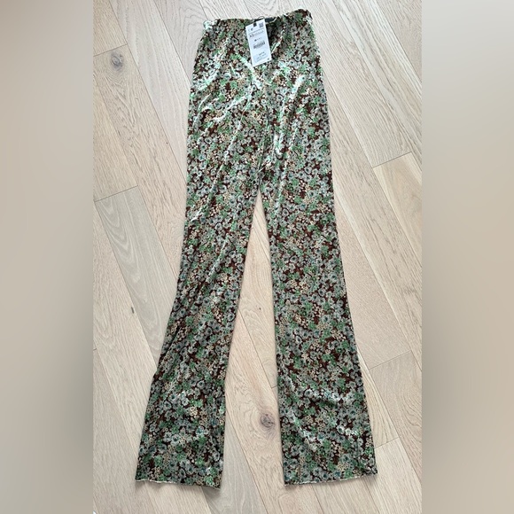 Velvet legging flare zara Xs - Picture 1 of 2